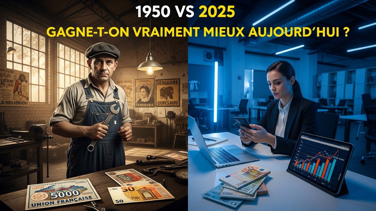 L'évolution du SMIC de 1950 à 2025 : Gagne-t-on vraiment mieux aujourd'hui ?