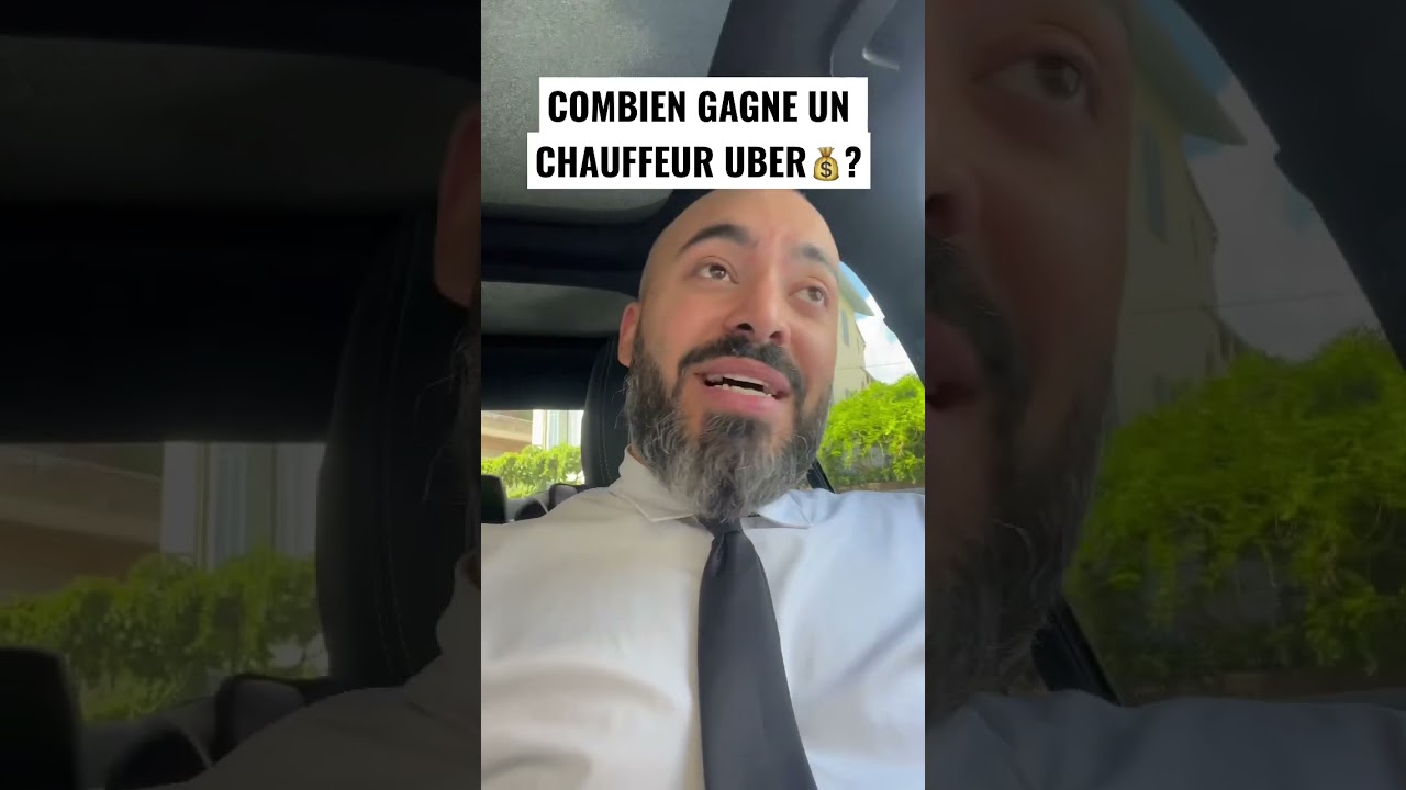 COMBIEN GAGNE UN CHAUFFEUR UBER 💰? #EDRIS #VTC #VTCGANG #SHORTS