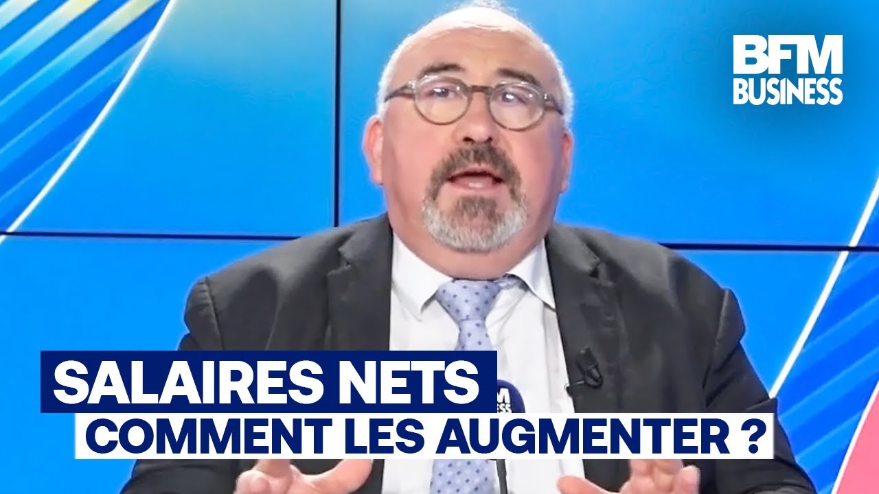 Salaire net : "Ras-le-bol du débat sur les cotisations sociales !" (Emmanuel Lechypre)