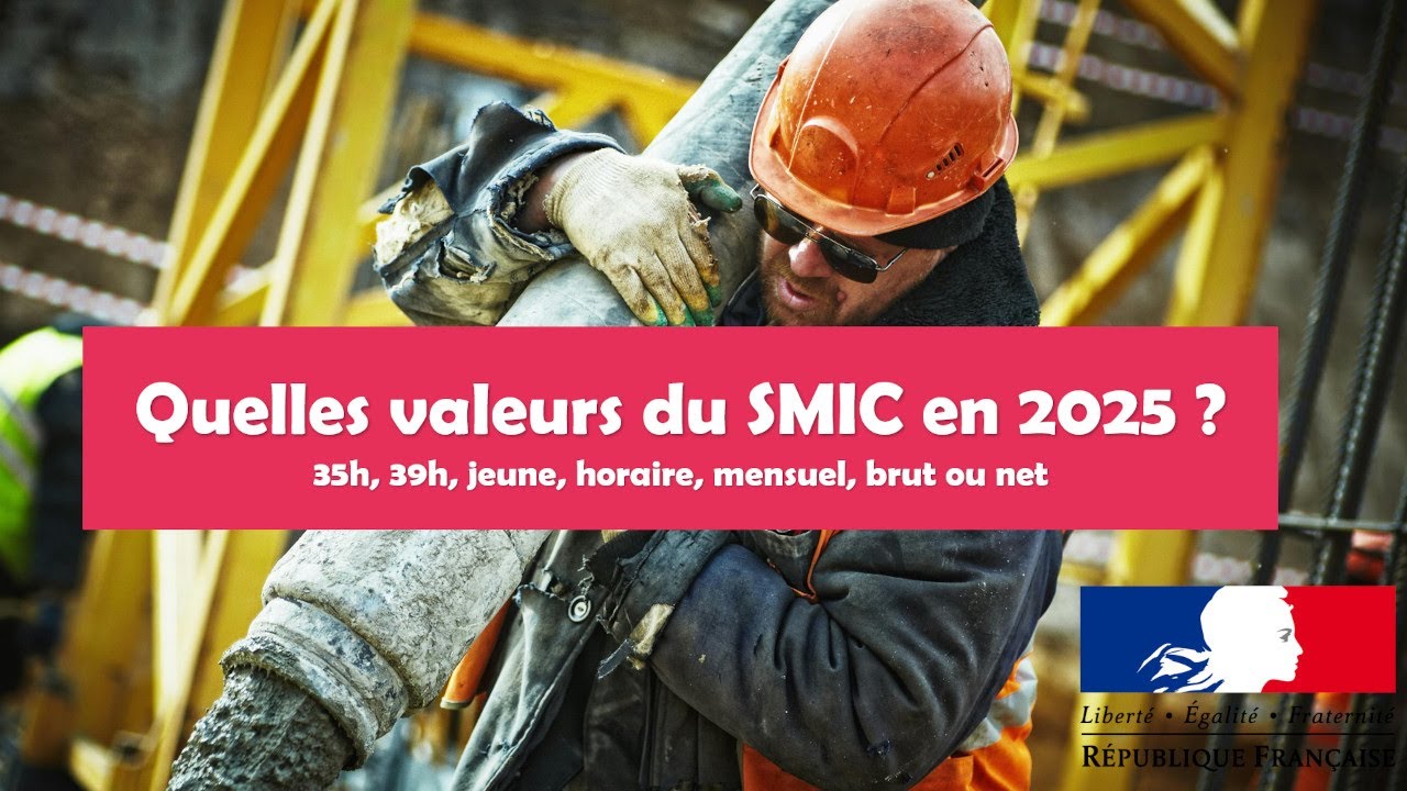 Tout savoir sur le SMIC au 1ᵉʳ janvier 2025