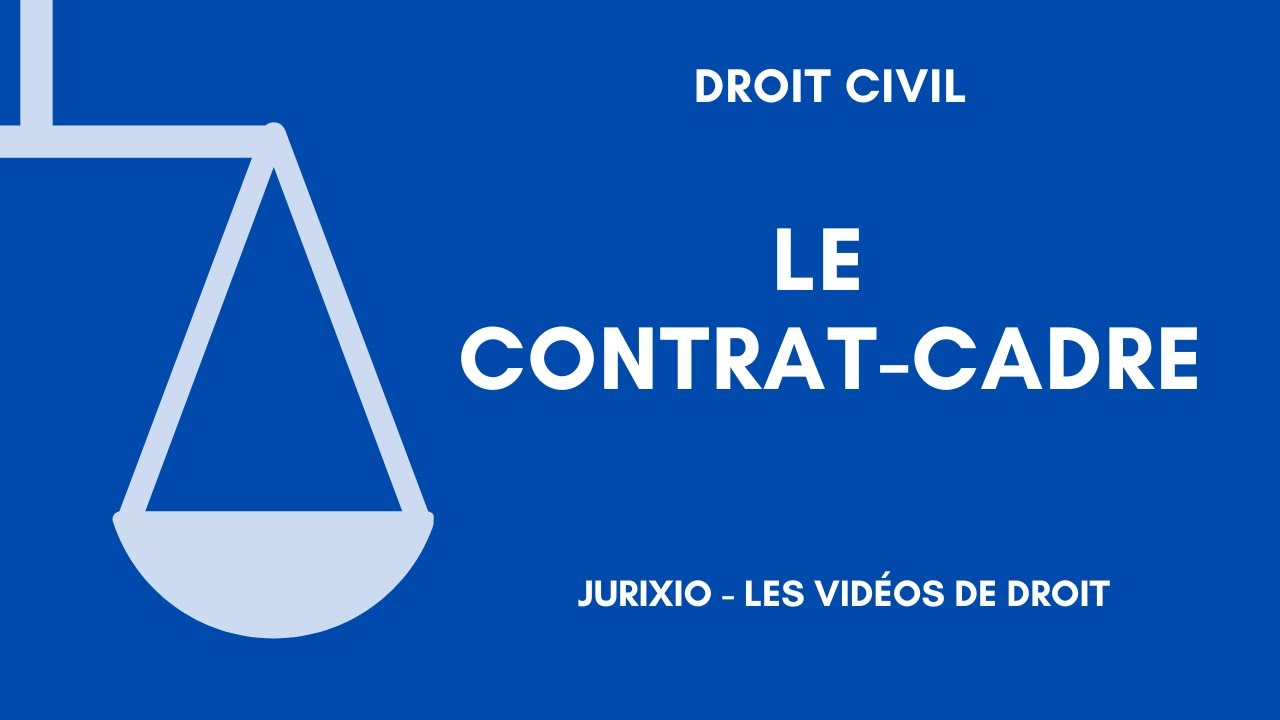 Le contrat-cadre