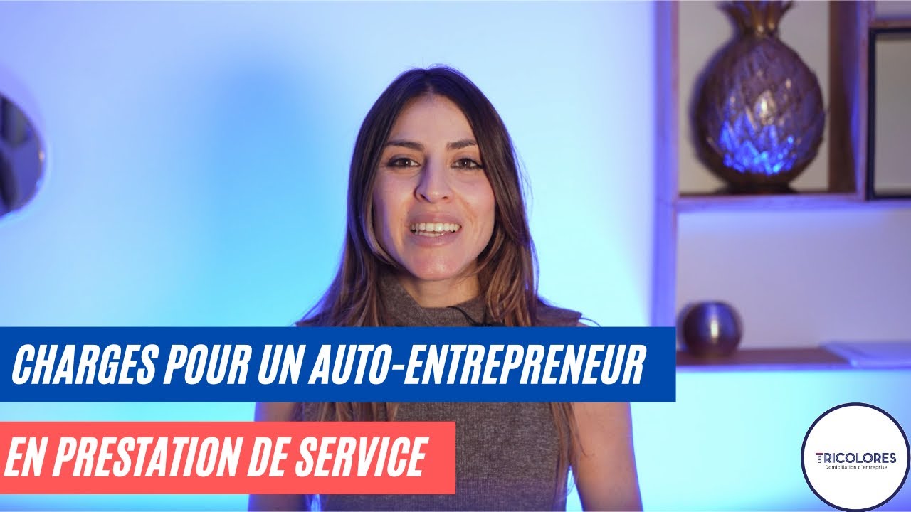 Quelles sont les charges pour un auto-entrepreneur en prestation de service ?