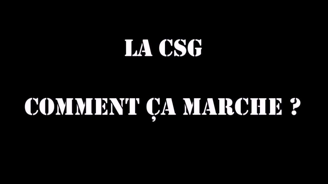 #01analyse_La CSG : Comment ça marche ?
