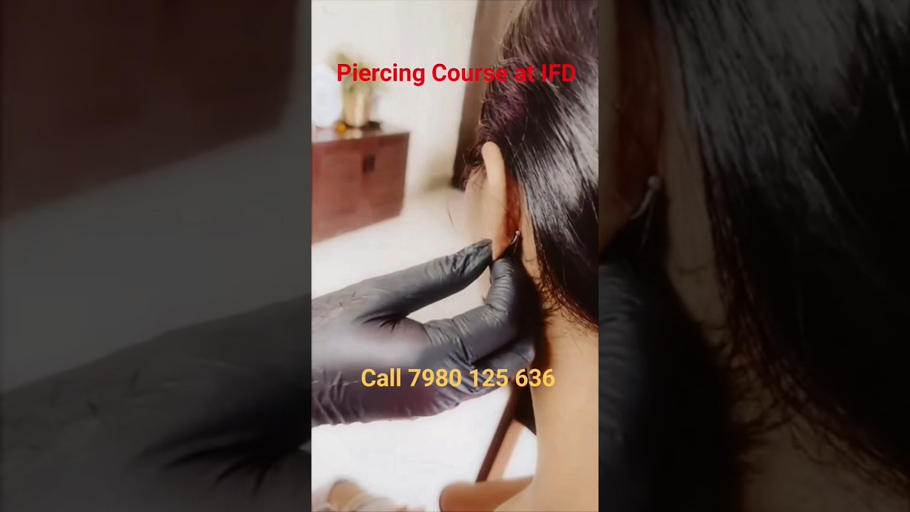 Admission for Piercing course #ifd #beauty #best #trending #training #course #tattoo #ytshort #yt