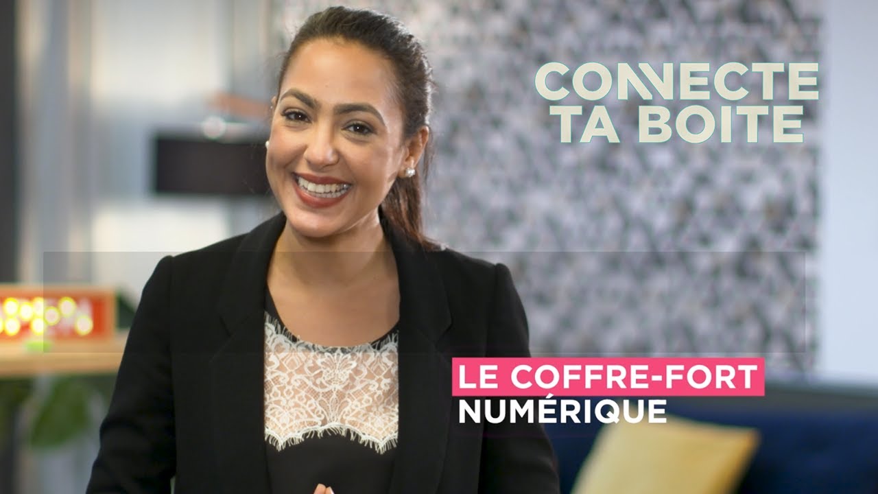 Comment mettre en place un coffre-fort numérique ? | Un tuto "Connecte ta boîte" par Sanaa Moussaïd