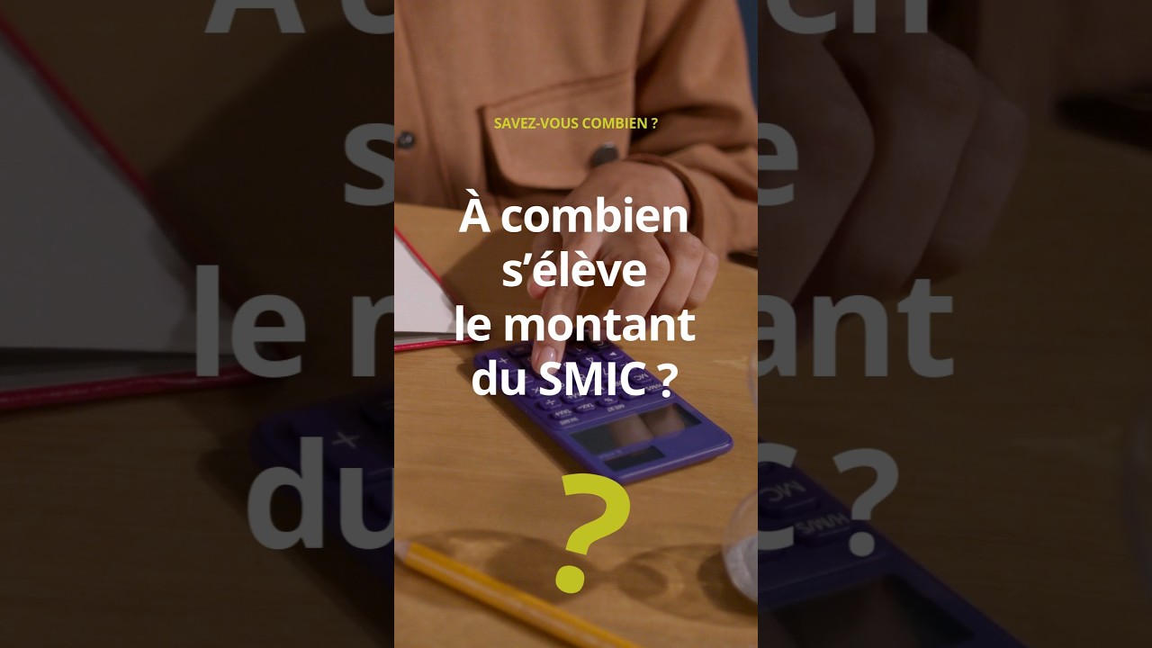 Quel est le montant du SMIC ?