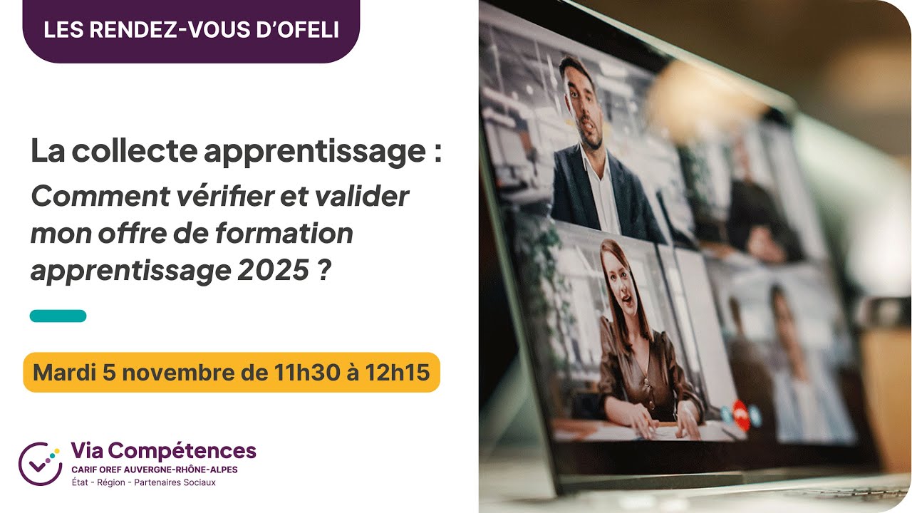 La collecte apprentissage - Comment vérifier et valider mon offre de formation apprentissage 2025 ?