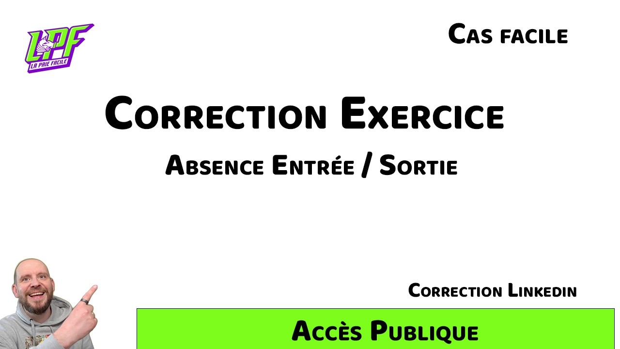 Exercices paie corrigés : calcul du salaire brut au SMIC avec heures réelles