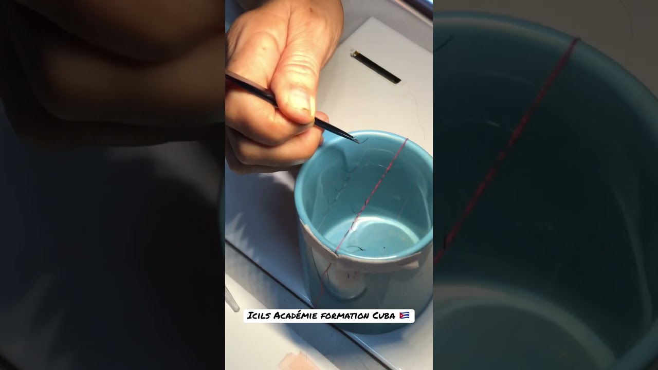 Icils Académie formation extension de cils à Cuba, lash extensions training. Lashes , cours cils.