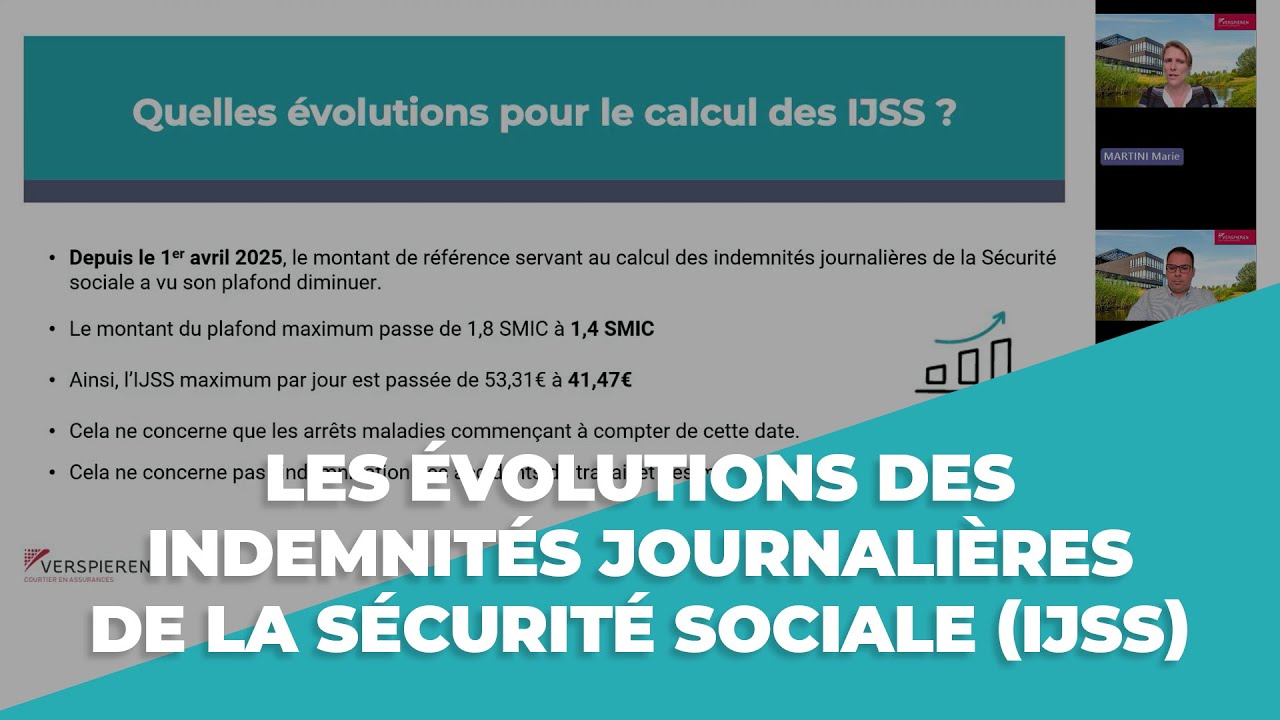 Replay webinaire : les évolutions des indemnités journalières de la Sécurité sociale