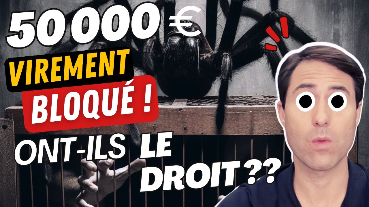 50K ! Pourquoi ma Banque Bloque mon Virement ? Abus ou Obligation ? Avec Quentin Dessalles.