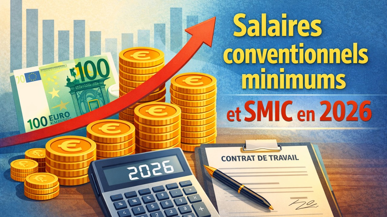 Salaires conventionnels minimums et SMIC 2026 : comprendre les réels changements