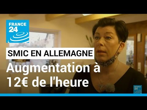 Augmentation à venir du salaire minimum en Allemagne : 12€ de l'heure • FRANCE 24