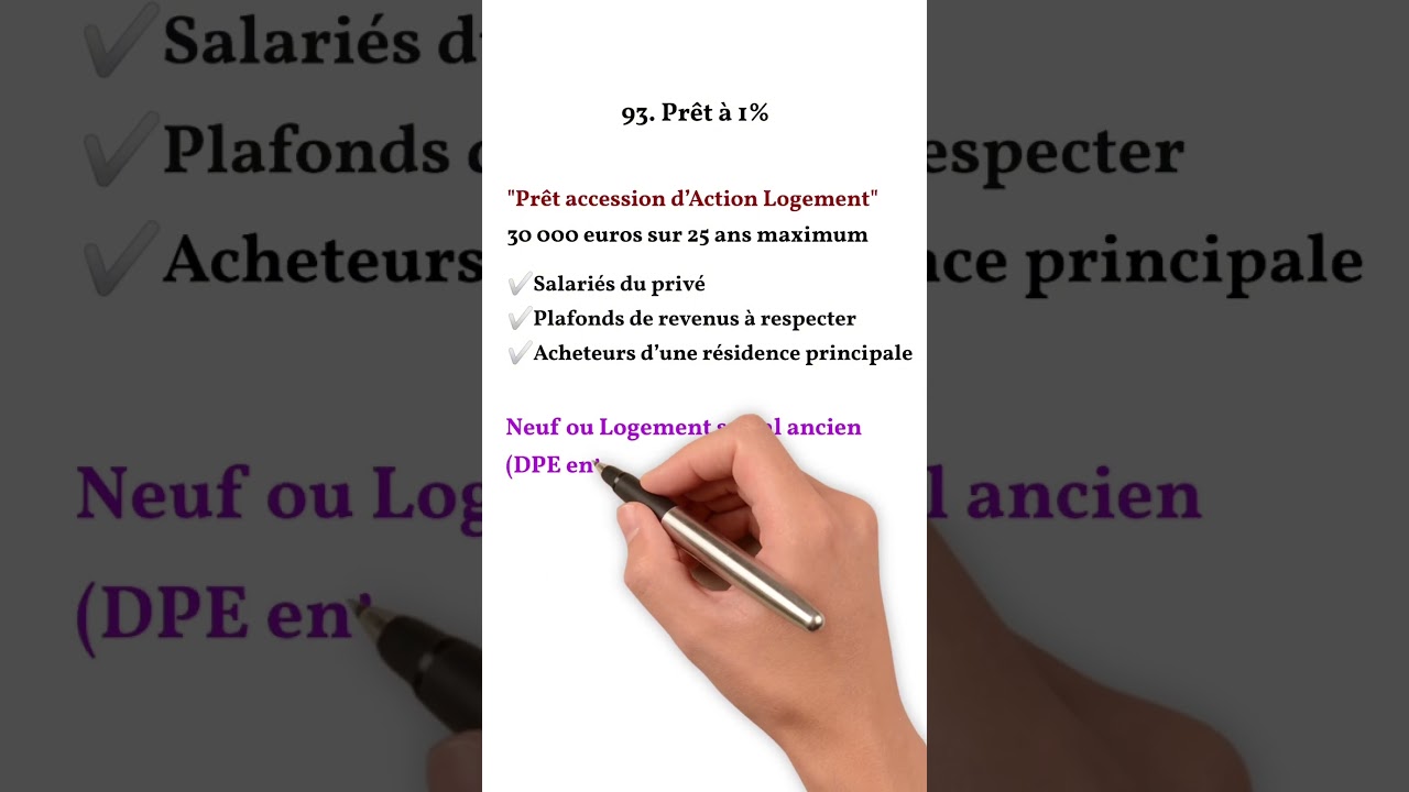 Un prêt immobilier à 1% ???Opportunité à ne pas louper !#immobilier #investissement #pret #1%