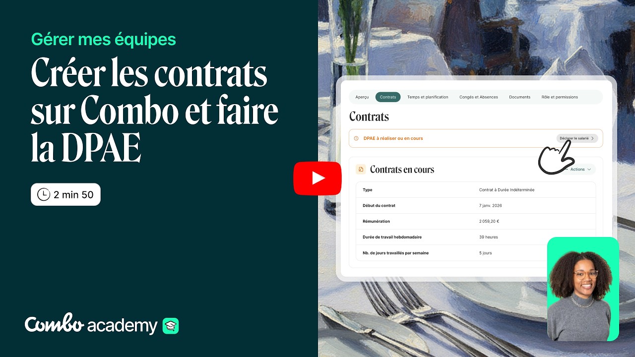 Gérer les contrats et faire la DPAE