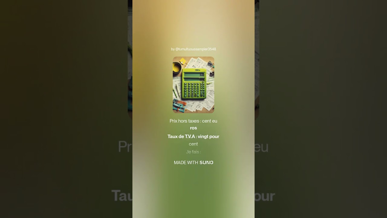 CALCULER LE PV TTC A PARTIR DU PV HT    la méthode en 2 temps pour afficher le bon prix "