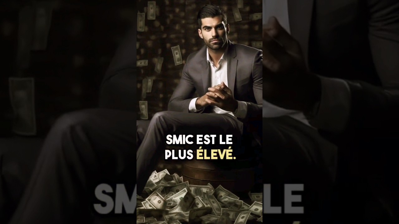 Les 3 pays avec le salaire minimum interprofessionnel commun SMIC est le plus élevé au monde