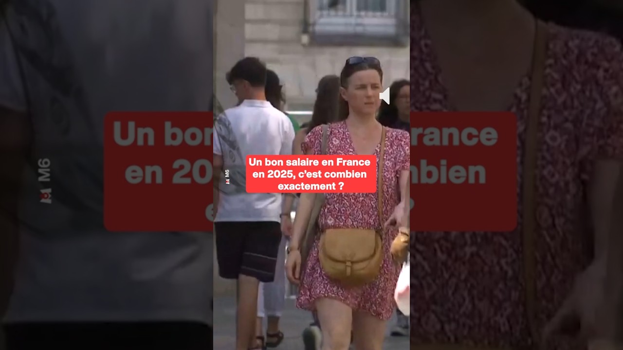 Un bon salaire en France en 2025, c'est combien ?