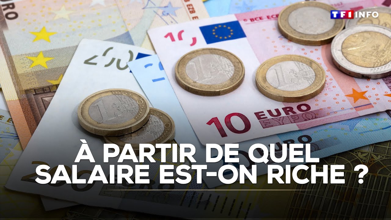 À partir de quel salaire est-on riche ?｜TF1 INFO