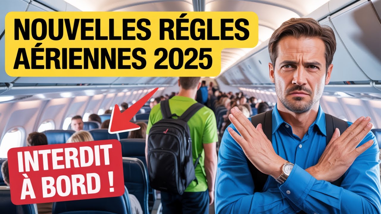 Nouvelles règles aériennes 2025 : les voyageurs pris de court par ces changements surprenants !