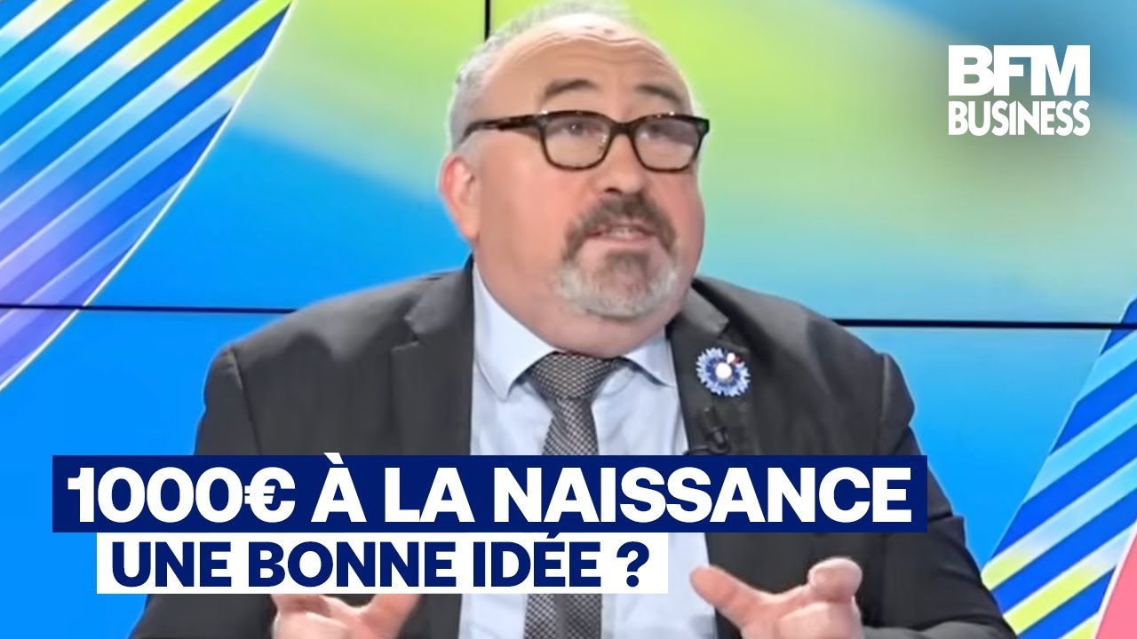 Emmanuel Lechypre face à Jean-Marc Daniel : 1 000 euros à la naissance, une bonne idée ?