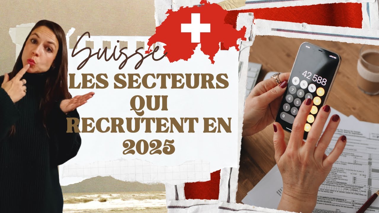 2025 : LES SECTEURS QUI RECRUTENT LE PLUS EN SUISSE