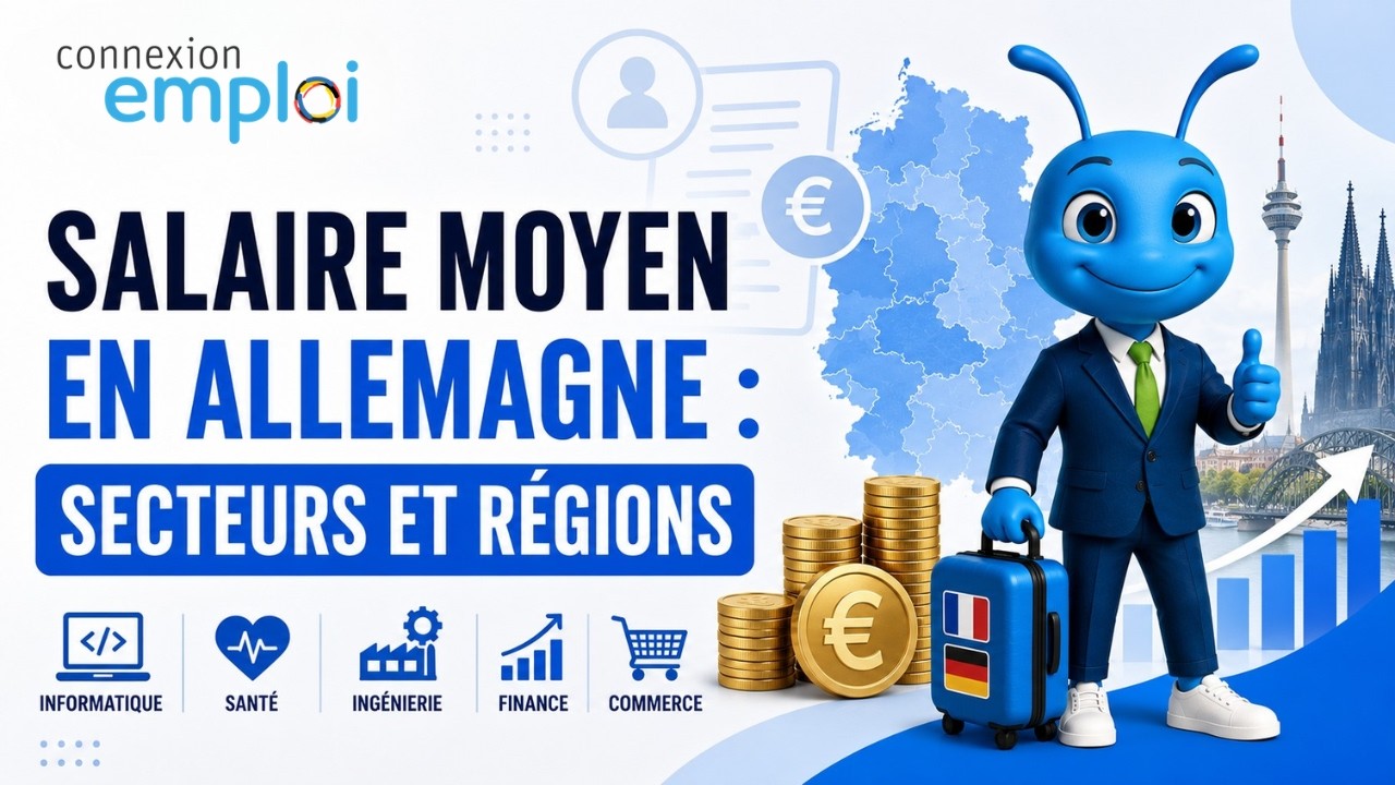 Salaire moyen en Allemagne  : secteurs et régions