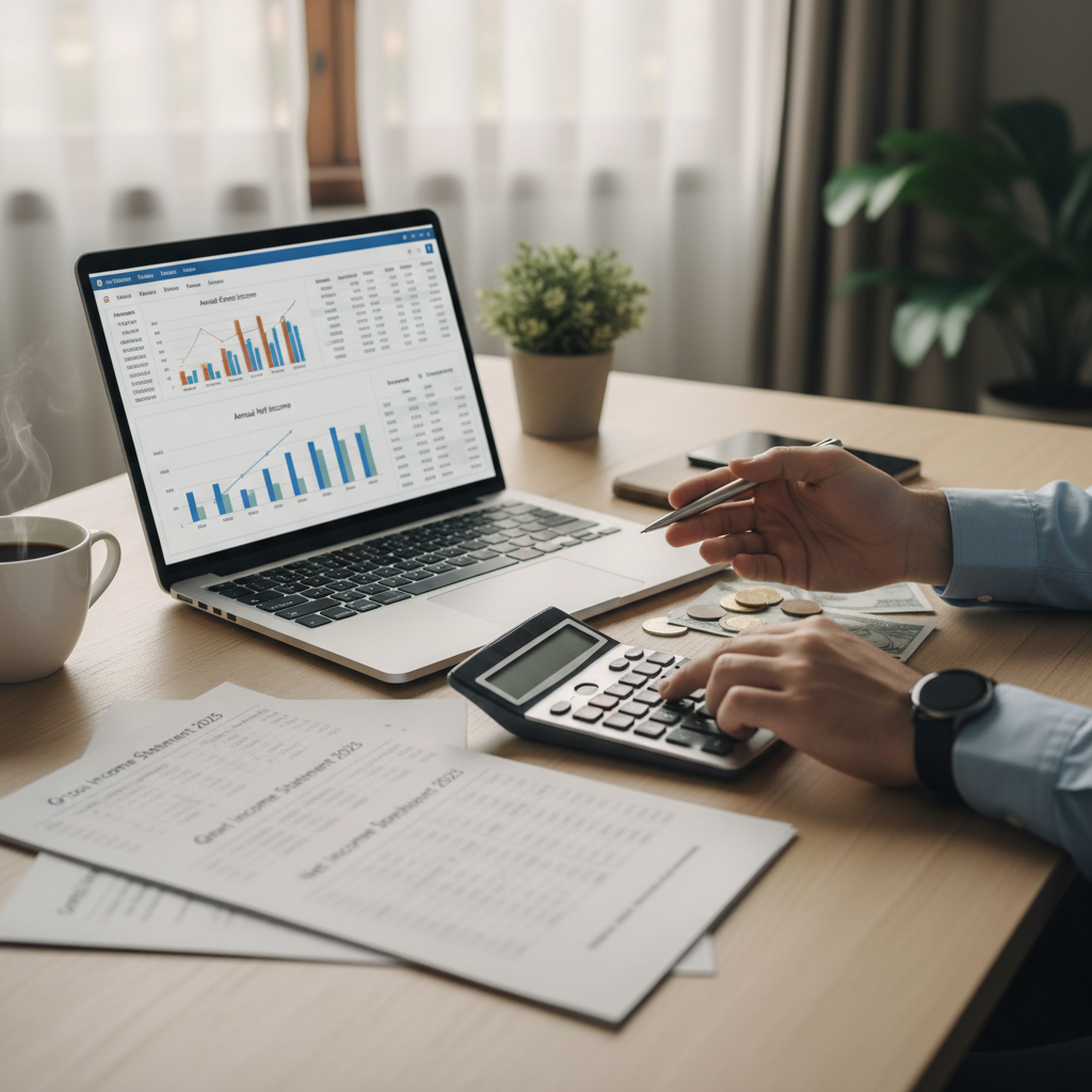 découvrez comment calculer votre revenu réel en 2025 : comprenez la différence entre salaire brut et net annuel pour mieux gérer votre budget.