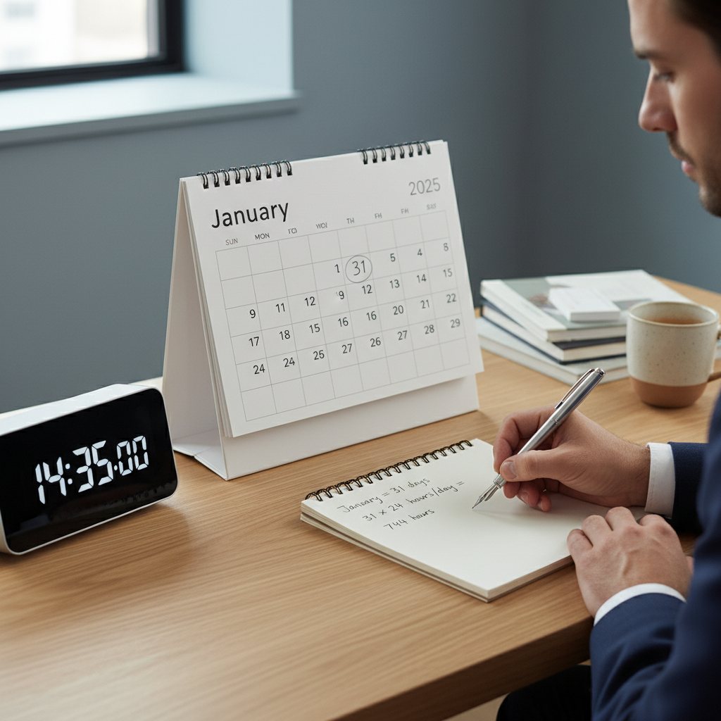 découvrez combien d'heures compte un mois en 2025 et comment calculer la durée exacte selon les différents mois de l'année.