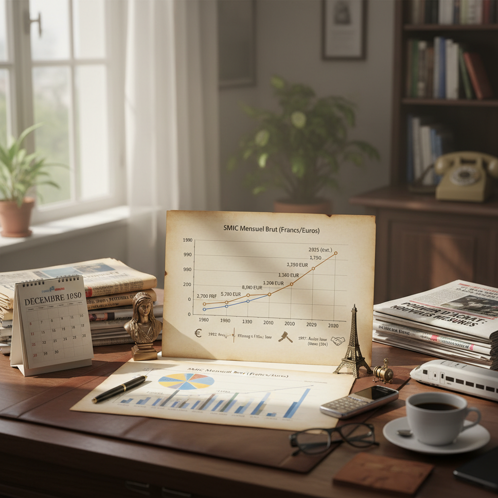 découvrez l'évolution du smic en france de 1980 à 2025 à travers des chiffres clés et des faits marquants, pour mieux comprendre son impact économique et social.