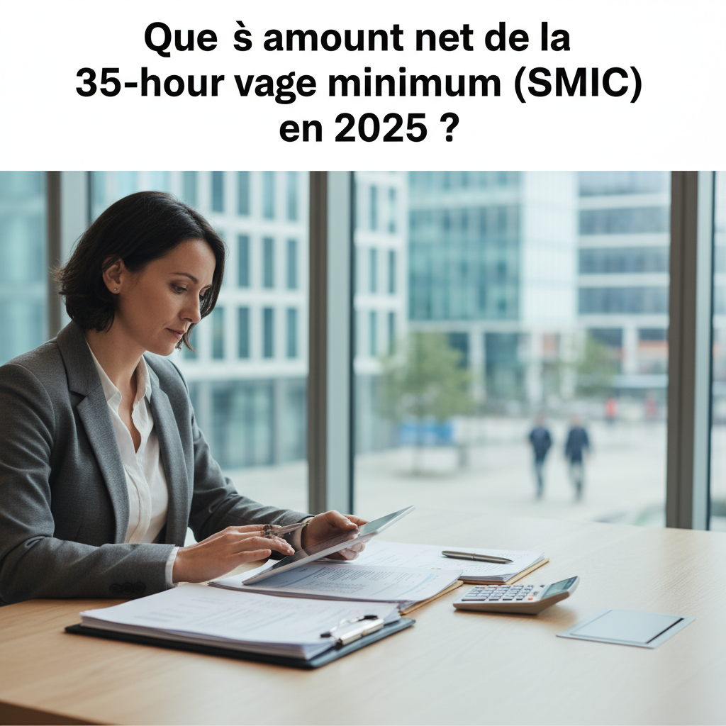 découvrez le montant net du smic pour une durée de 35 heures hebdomadaires en 2025 et comprenez les implications pour votre salaire.