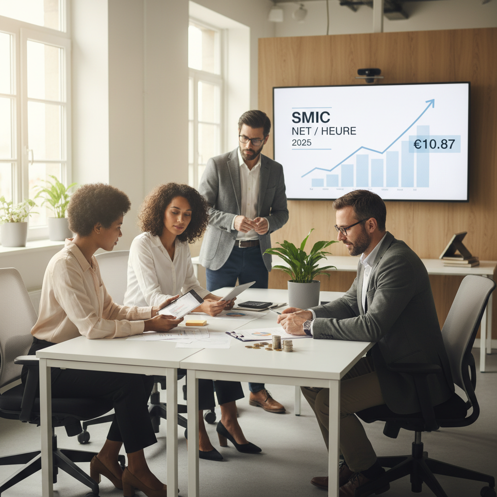 découvrez le montant du smic net par heure en 2025 et estimez combien vous allez toucher cette année grâce aux dernières évolutions du salaire minimum.