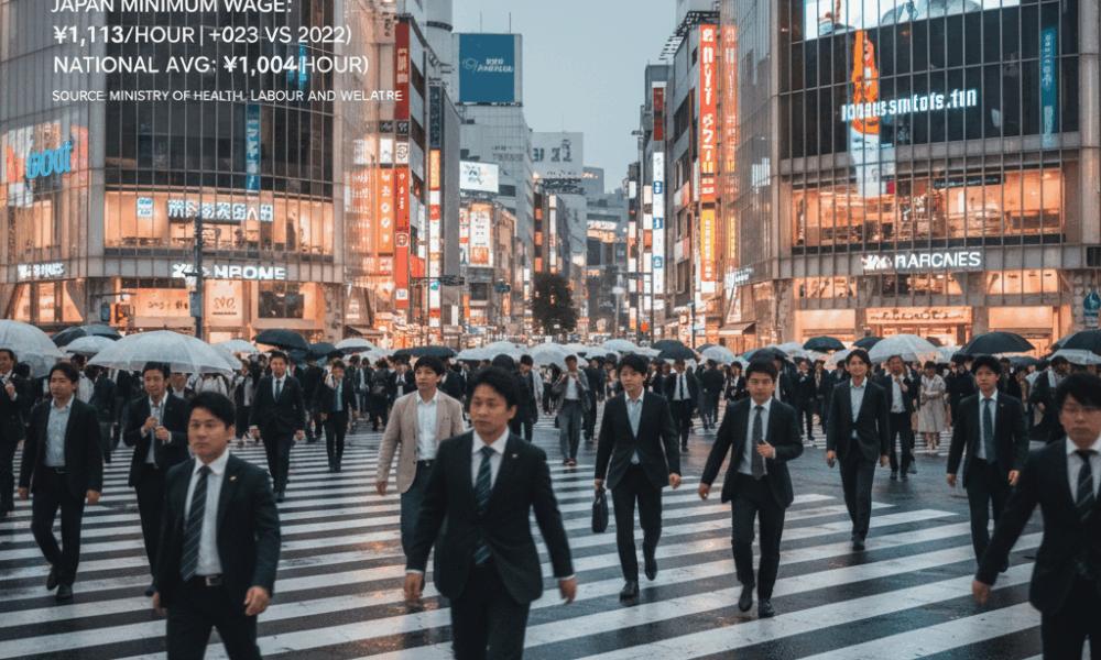 découvrez le montant du smic au japon et explorez les spécificités du salaire minimum dans l'archipel nippon.