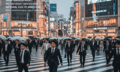 découvrez le montant du smic au japon et explorez les spécificités du salaire minimum dans l'archipel nippon.