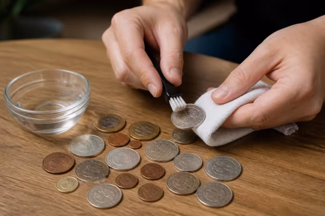 découvrez des méthodes efficaces et sûres pour nettoyer vos pièces de monnaie sans les endommager, en préservant leur valeur et leur éclat d'origine.