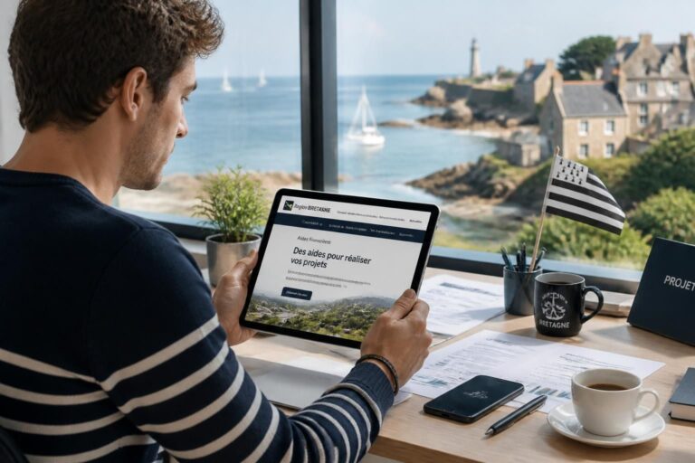 Comment se connecter à l&rsquo;aide financière de la région Bretagne en 2026
