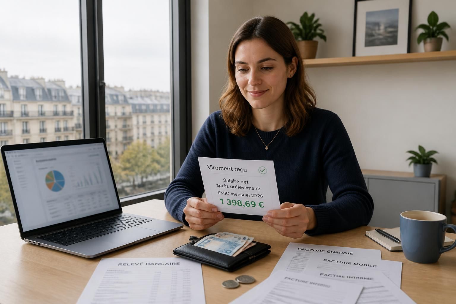 découvrez quel sera le salaire net mensuel au smic en 2026 après déduction des charges sociales et fiscales. informations claires et actualisées pour bien comprendre votre revenu.