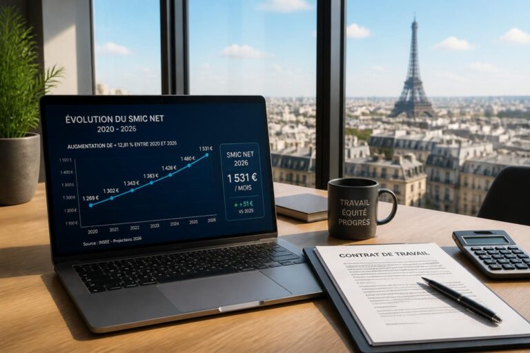 Smic français net : quel est le salaire minimum et son montant à jour en 2026
