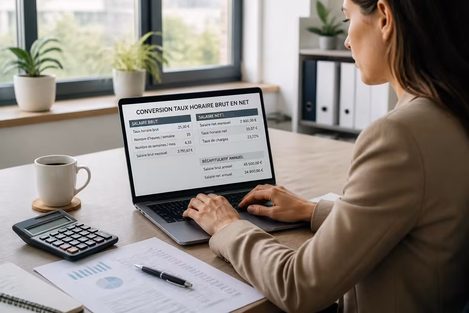découvrez comment convertir facilement un taux horaire brut en net grâce à nos conseils pratiques et simples à appliquer.